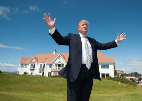 Donald Trump 'cheats like hell' at golf according to a 15-time LPGA tour winner (Picture: John Devlin)