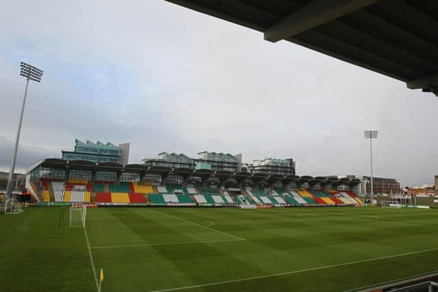 Celtic will face Shamrock Rovers at the Tallaght Stadium in early July. Picture: Getty Images