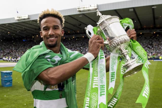 Despite having a "poor" season, Scott Sinclair still finished as Celtic's top goalscorer in all competitions. Picture: SNS