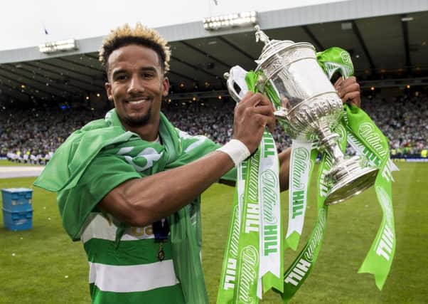 Despite having a "poor" season, Scott Sinclair still finished as Celtic's top goalscorer in all competitions. Picture: SNS