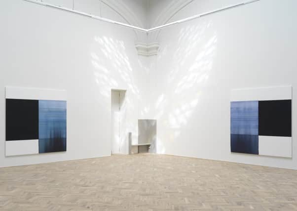 Work by Callum Innes at the new Ingleby Gallery in Edinburgh