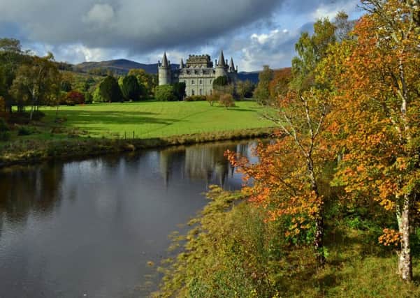 Picture: Inveraray Castle in the autumn, supplied