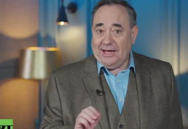 Alex Salmond has come under fire for his show.