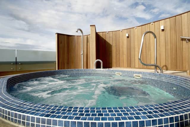 Picture: the rooftop pool at the Old Course hotel spa, supplied