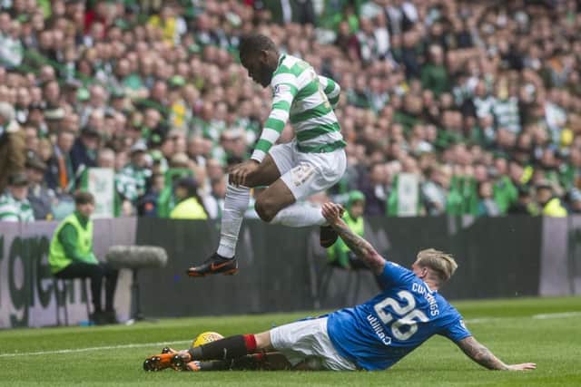 Odsonne Edouard has stated his preference for staying with Celtic. Picture: John Devlin