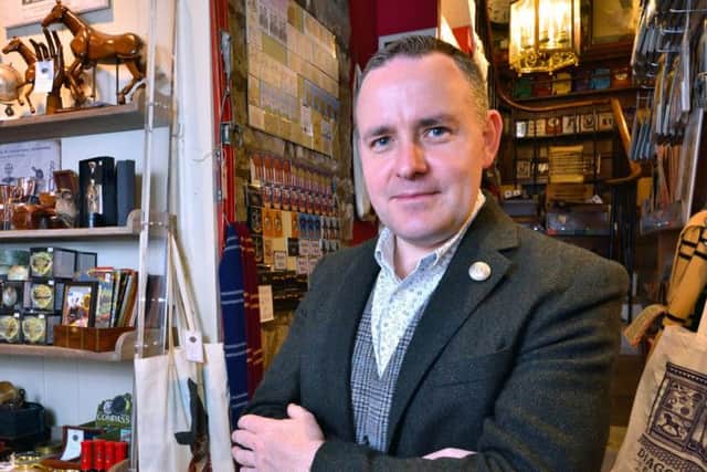 Andrew McRae runs a retail businesses in Edinburgh. Picture: Contributed