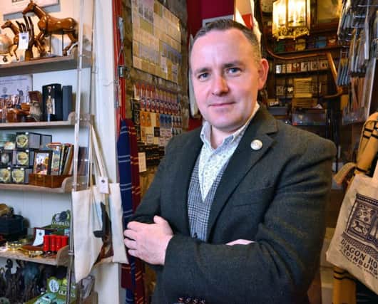 Andrew McRae runs a retail businesses in Edinburgh. Picture: Contributed