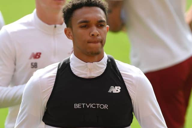 Trent Alexander-Arnold will take on Real Madrid on Saturday evening