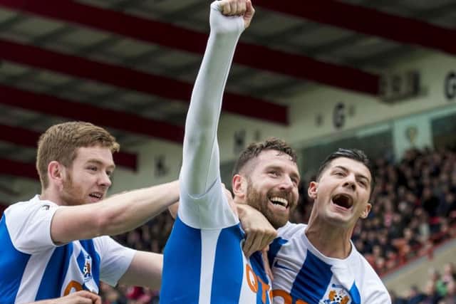 Kirk Broadfoot is another Kilmarnock player to benefit from the Midas touch of manager Steve Clarke