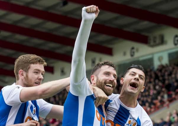 Kirk Broadfoot is another Kilmarnock player to benefit from the  Midas touch of manager Steve Clarke