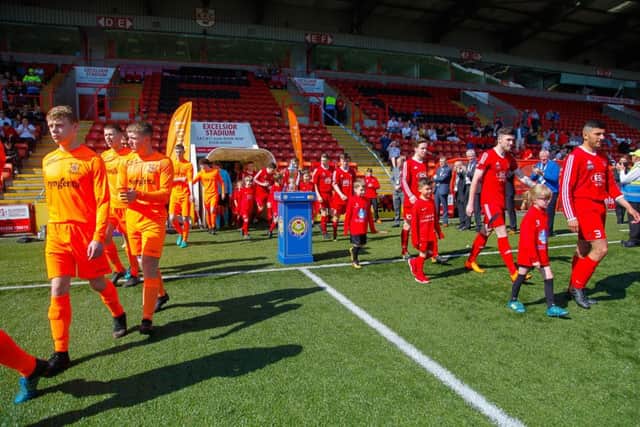 Airdrie's Excelsior Stadium hosted the finals weekend. Picture: Scott Louden.