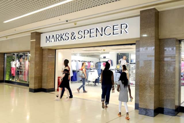 The results come a day after M&S said it was closing about 100 stores. Picture Michael Gillen