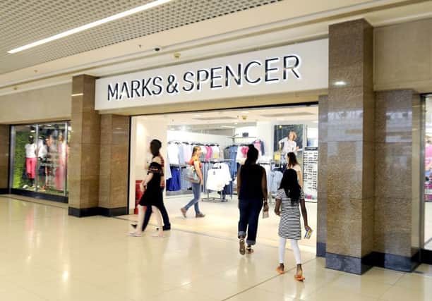 The results come a day after M&S said it was closing about 100 stores. Picture Michael Gillen