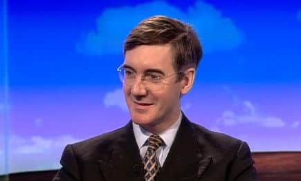 Jacob Rees-Mogg was speaking on a BBC political show