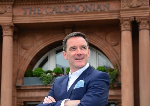 Steve Cassidy at The Caledonian  aka Waldorf Astoria Edinburgh  which has been promised Â£20m in investment by its new owners, Twenty14 Holdings. Picture: Jon Savage