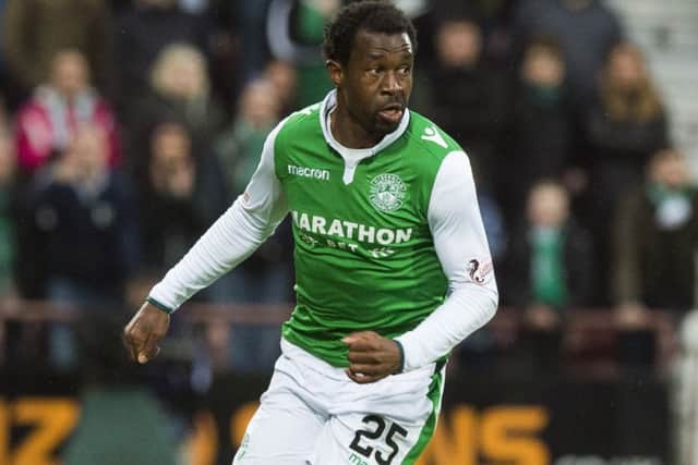 Efe Ambrose led all Ladbrokes Premiership centre-backs in dribbles attempted this past season. Picture: SNS