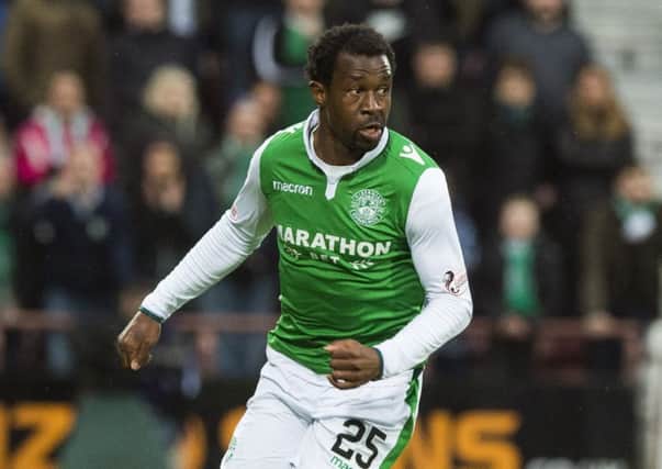 Efe Ambrose led all Ladbrokes Premiership centre-backs in dribbles attempted this past season. Picture: SNS