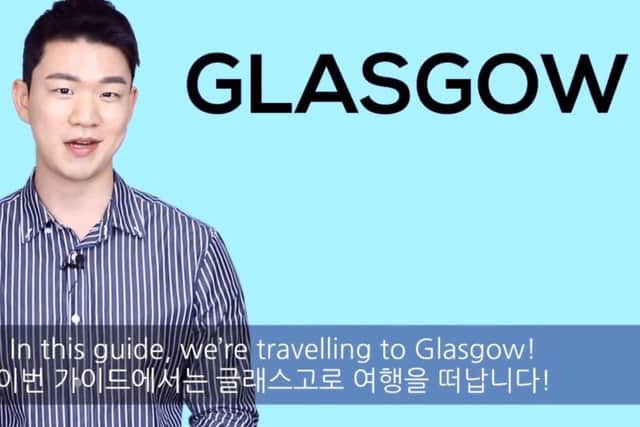 Korean Billy has created a student guide to the city of Glasgow. Picture: Korean Billy/YouTube