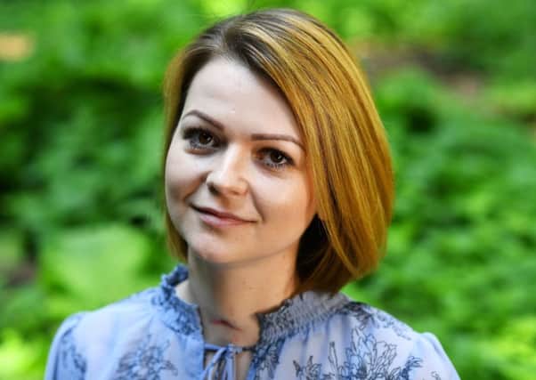 Yulia Skripal, who was poisoned in Salisbury along with her father, Russian spy Sergei Skripal. Picture: Reuters