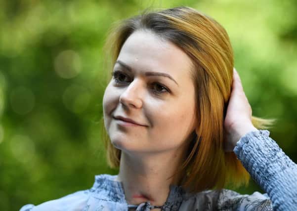 Yulia Skripal, who was poisoned in Salisbury along with her father, Russian spy Sergei Skripal. Picture: Getty Images