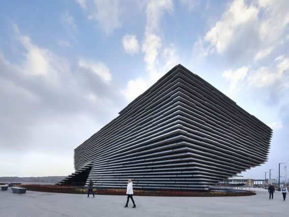 A series of specially-commissioned photograps of Dundee's V&A Museum of Design will be on display at the Venice Biennale for the next six months.