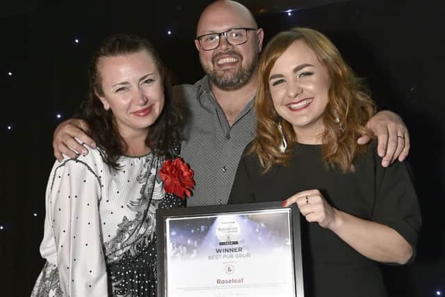 The Best Dining Experience award presented by Mark Greenaway went to Ondine Roy Brett owner chef and manager Colin Hart last year