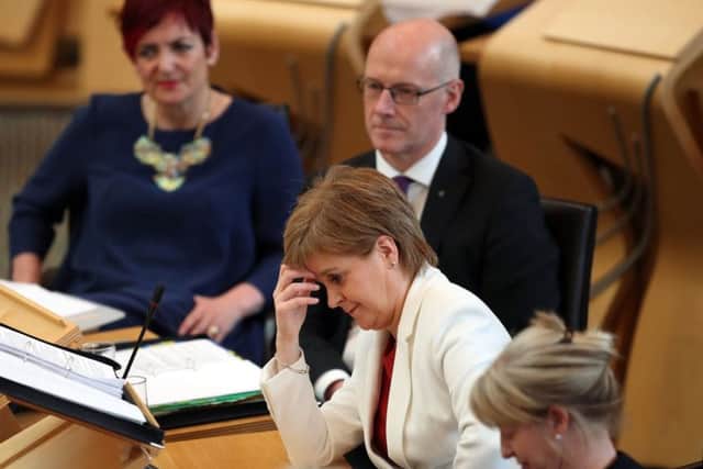 The First Minister has endured a difficult week, says Brian Monteith. Picture: PA