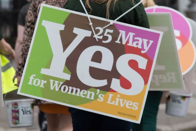 Activists from the "Yes" campaign. Picture: Getty Images
