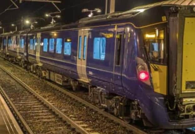 Drivers complained they could not see signals clearly through the curved windscreens at night. Picture: ScotRail Alliance