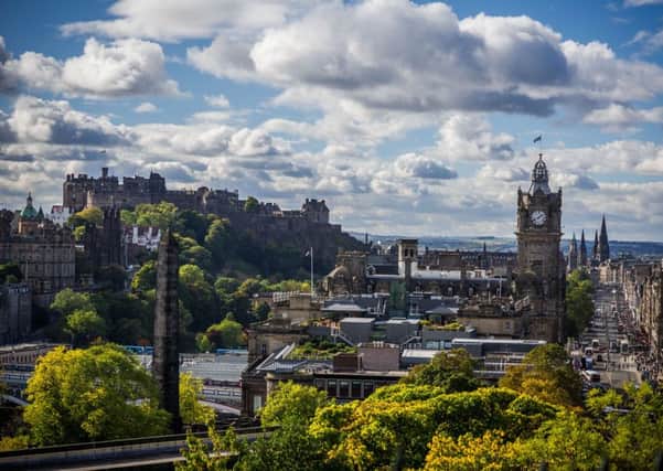 The view from Calton Hill takes in several prime locations in the capital. Picture: Steven Scott Taylor