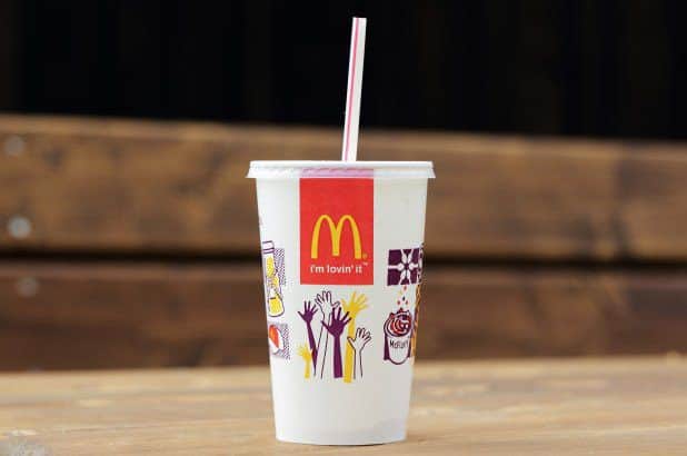 McDonald's board has voted against a ban on plastic straws