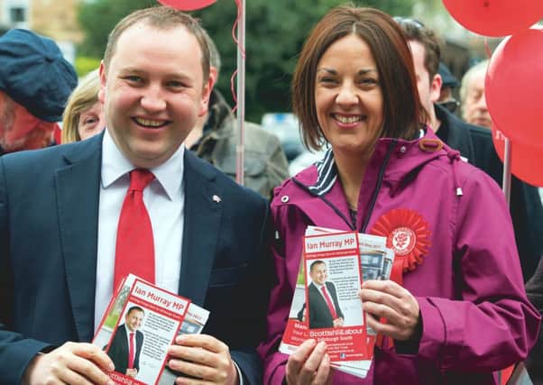 Kezia Dugdale and Ian Murray are at odds with Jeremy Corbyn. Picture: Ian Rutherford