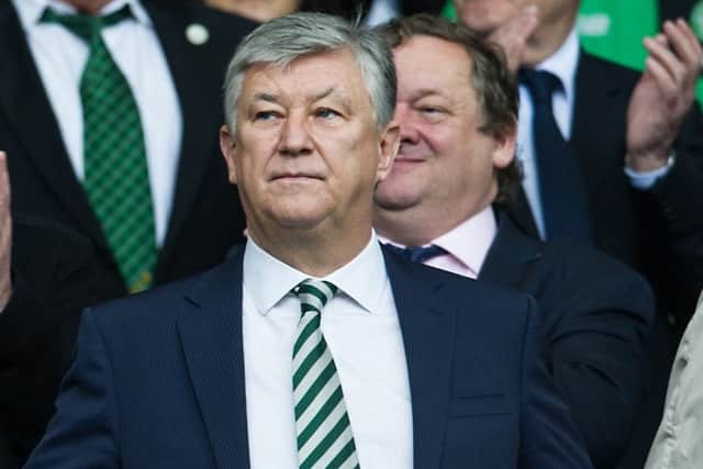Celtic chief Peter Lawwell. Picture: John Devlin