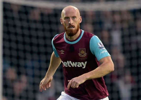 West Ham defender James Collins is reportedly a target for Rangers. Picture: Getty