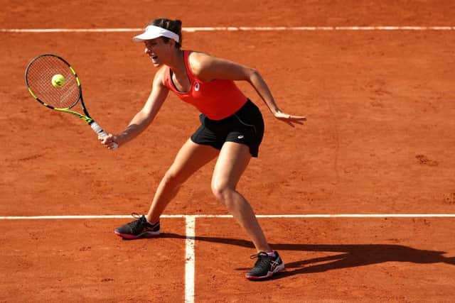 Johanna Konta: It would be a little bit unfair to just say that my record is terrible. Picture: Getty.