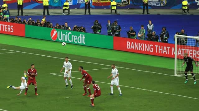 Gareth Bale's incredible second goal. Picture:  Peter Byrne/PA Wire