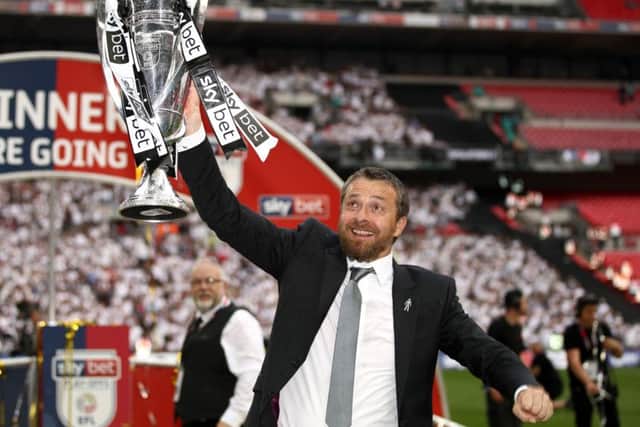 Promotion has strengthened Slavisa Jokanovic's position as Fulham manager: Picture: PA.