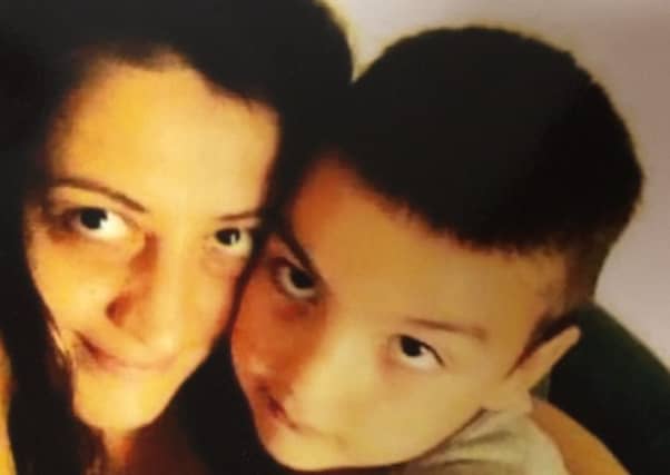 Sopio Baikhadze with her son Giorgi. Picture: Church of Scotland