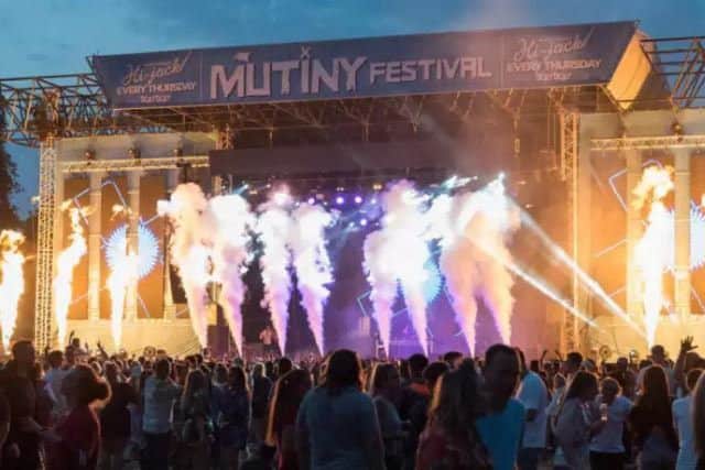 Mutiny Festival 2018 on Saturday. Picture: Duncan Shepherd/Portsmouth News