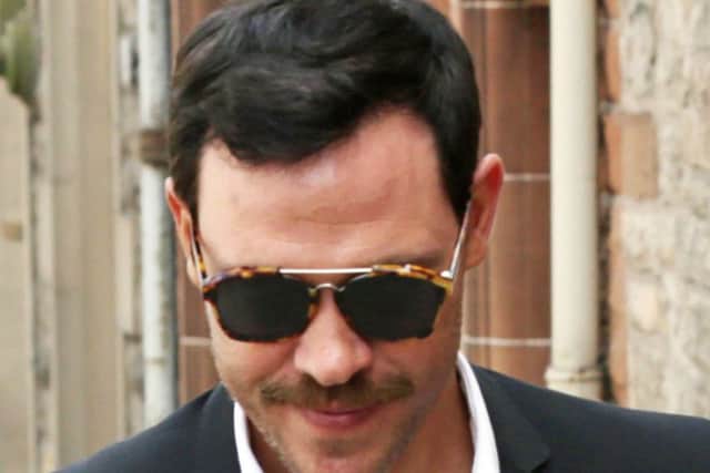 Singer Will Young arrives leaves court. Picture: David Cheskin/PA Wire