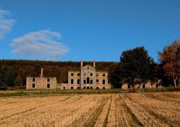 Wardhouse near Insch, Aberdeenshire, has been abandoned for more than 60 years and is now on the market. PIC: Contributed.