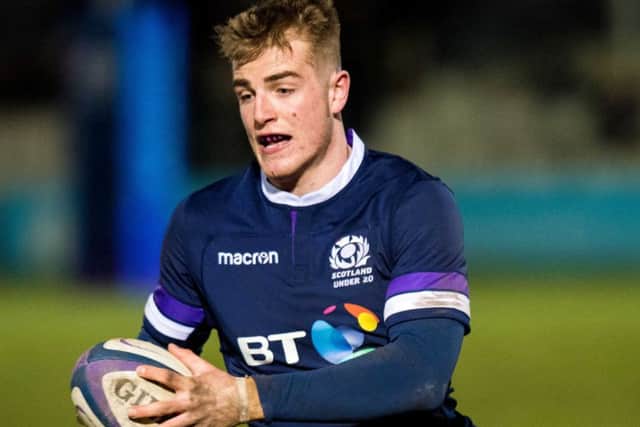 Stafford McDowall will captain Scotland U20s at the World Championships. Picture: Ross Parker/SNS
