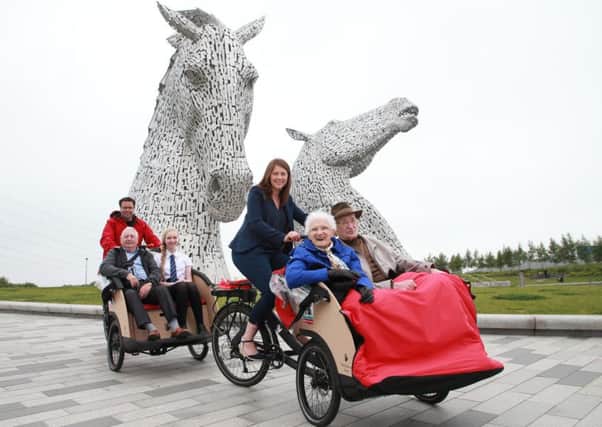 Cycling Without Age helps elderly people 'get out of the four walls' (Picture: Stewart Attwood)