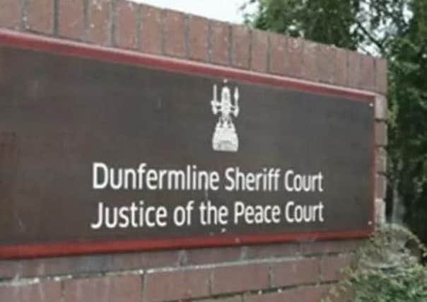 Gail Dickinson appeared at Dunfermline Sheriff Court.
