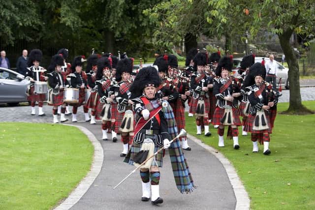 Kilsyth Thistle Pipe Band hopes a sponsor will come forward and kit them out with new uniforms