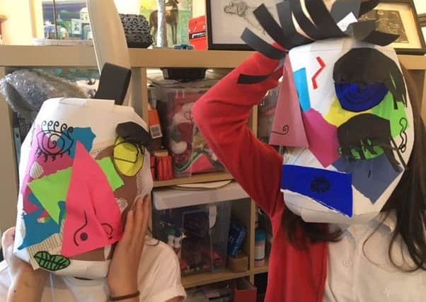 Art workshops for youngsters are being held at The Wee Art Studio, Clarkston, as part of Children's Art Week.