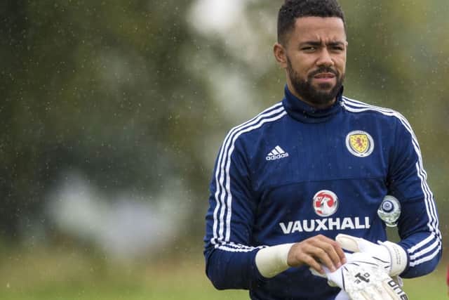 Scotland goalkeeper Jordan Archer. Picture: Craig Williamson/SNS
