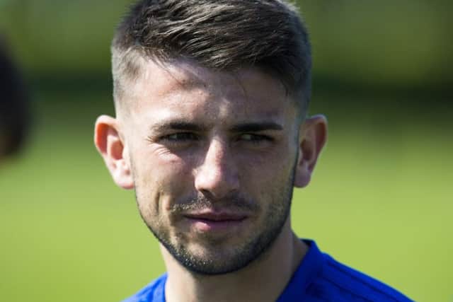 Scotland under-21 left-back Greg Taylor. Picture: Ross MacDonald/SNS
