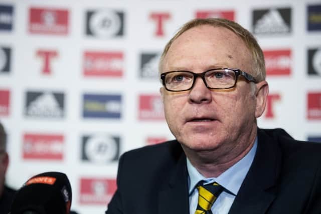 Alex McLeish reckons the current Rangers squad will need more than a cuddle. Picture: John Devlin.