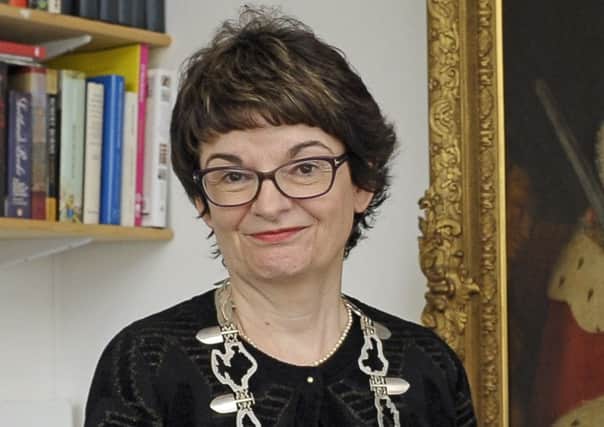 Sally Mapstone, principal and vice-chancellor of St Andrews University, has been appointed as the Saltire Society's new president. Picture: Neil Hanna